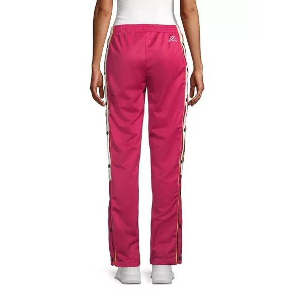 Kappa Women's Graphic Tearaway Track Pants, Size S, Red/White/Gold, MSRP… - Picture 3 of 13